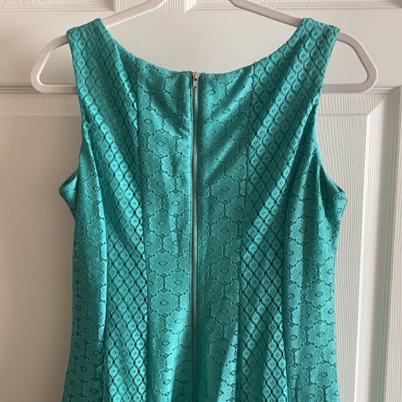 Danny and Nicole Sz 8 Dress Aqua - Picture 4 of 6